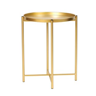 Gold End & Side Tables You'll Love in 2022 - Wayfair